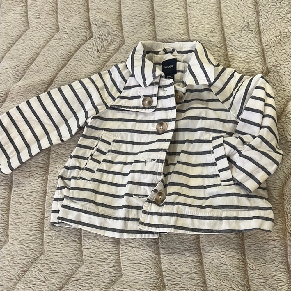 Striped Toddler Jacket - Picture 1 of 4